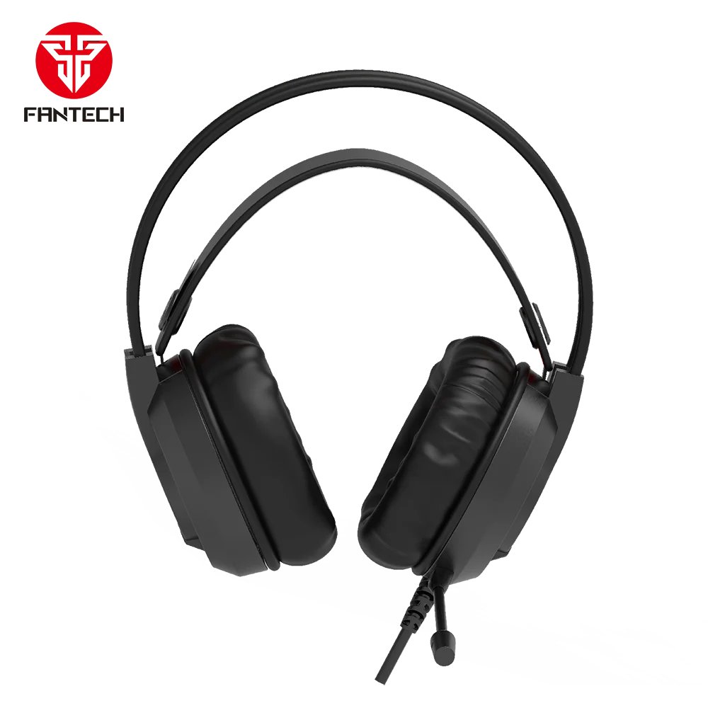 2020 New Model Fantech Gaming Wired 3.5 RGB Light PC 50 MM Durable Gaming Headset