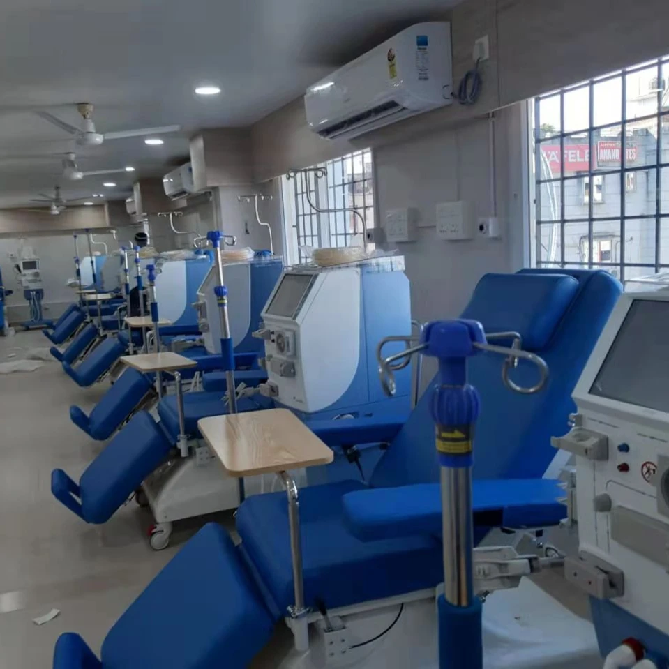 PY-YD-210S luxury style automatic recliner hemodialysis chair with flexible armrest