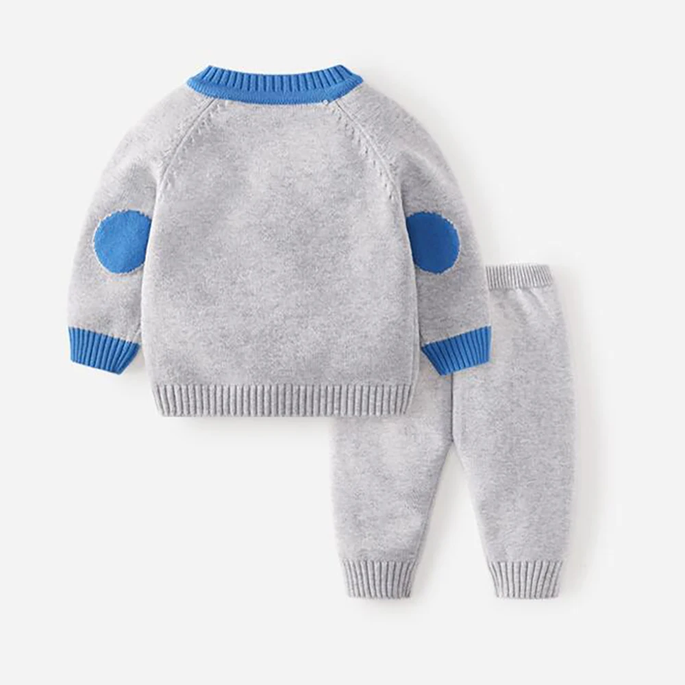 Wholesale cartoon bear animal embroidered newborn baby cute boys and girls clothes