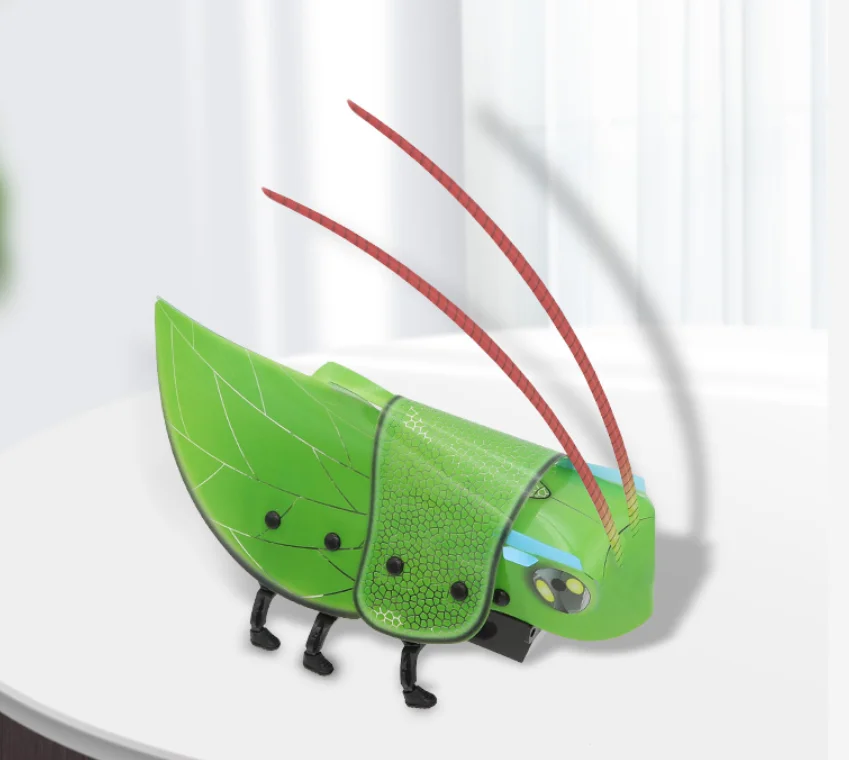 Stem toys diy educational toys kids learning Power crawling crickets diy assembling study science toys for ages 8+