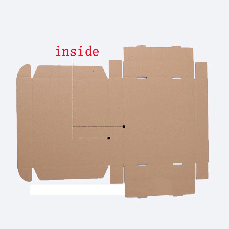 Factory Best Selling Corrugated Box Packaging White Folding Shipping Kraft Paper Mailer Box Custom Printed
