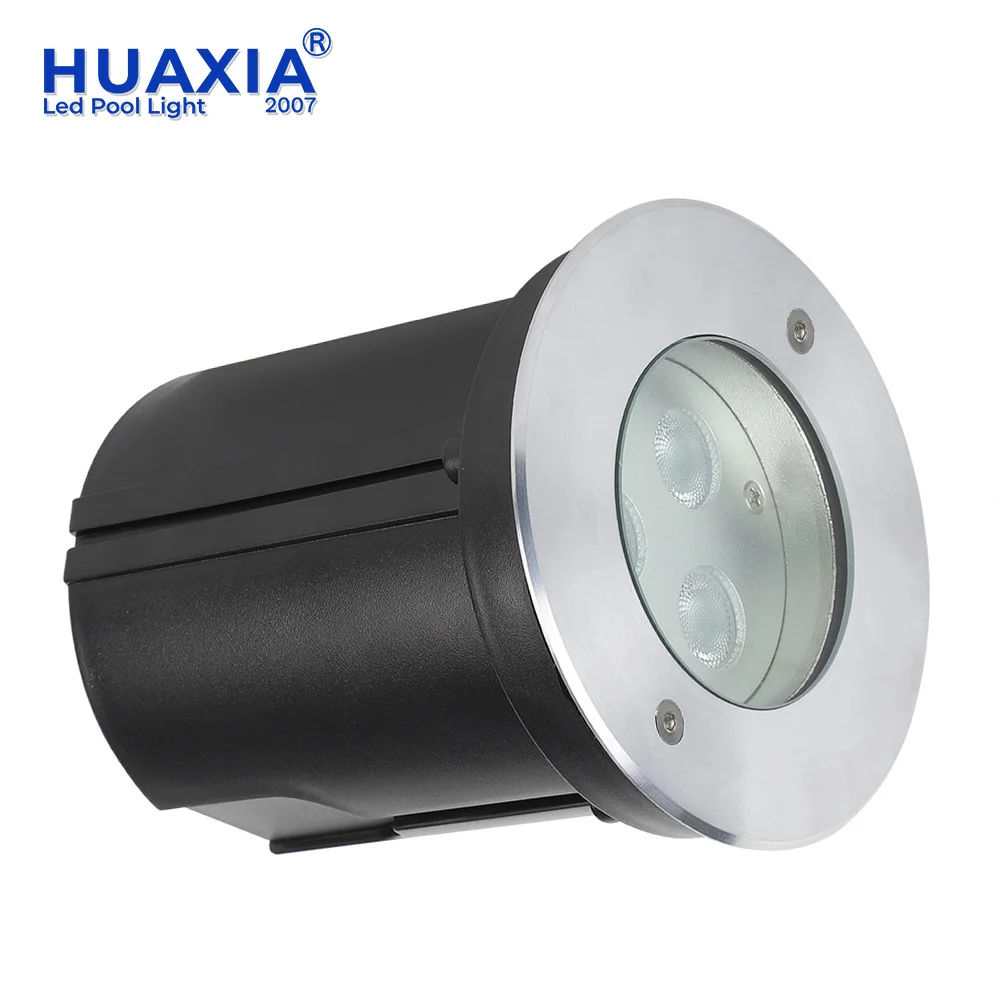 Modern IP68 Waterproof LED Stair Step Wall Light RGBW remote Recessed Foot Lamp for Outdoor Buried IP68 Waterproof Pool Lights