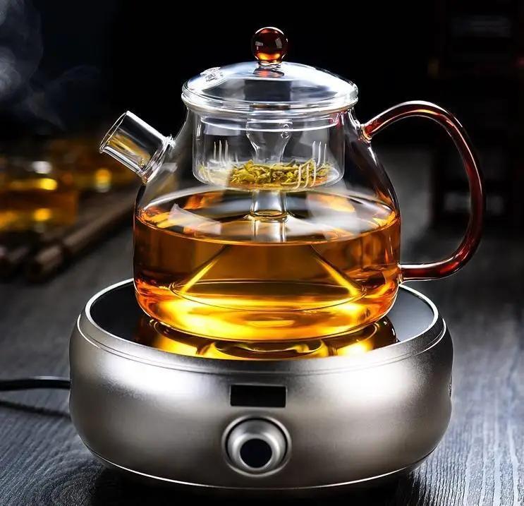 2022 Manufacturers wholesale creative electric tea cooker High borosilicate thickened steam kettle kung Fu teapot
