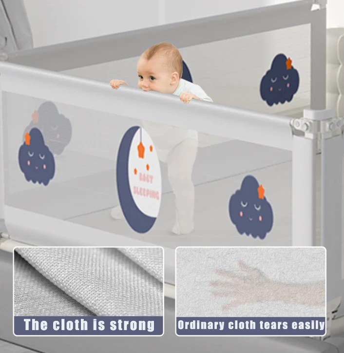 
2020 new baby fence playpen bed railing toddler with side rails 