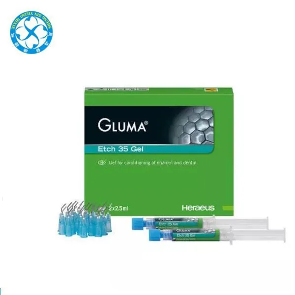Dental Supplies Heraeus Kulzer Gluma Etch 35% Gel 2x2.5 Dental Etchant Price