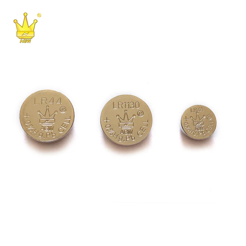 CROWN CH Factory Outlet Button Cell Battery AG3/LR41 Sliver Alkaline Rechargeable Batteries for Toys Bulk Tray Package 1.5V