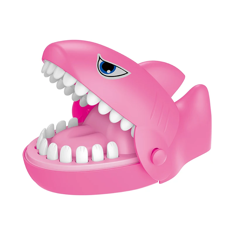 2023 New Plastic Shark Toy Funny Bite Finger Toys Shark Mouth Bite Finger Toy