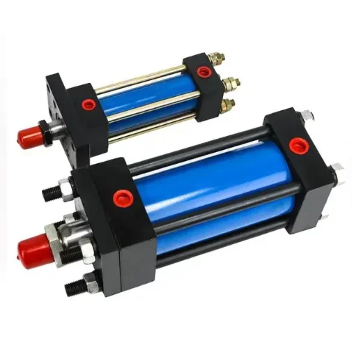 Thin heavy-duty tie-rod double-acting hydraulic cylinder standard hydraulic cylinder factory ready stock fast delivery