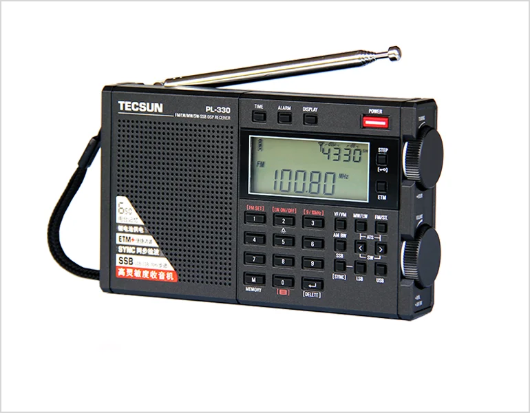 Tecsun PL-330 Portable Radio FM/LW/Shortwave/MW-SSB All-Band Receiver
