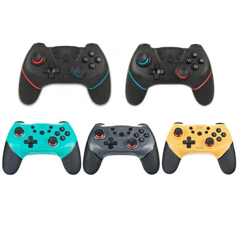 
Wireless Blue tooth Gamepad for Nintend Switch Pro NS-Switch Pro Game Joystick Controller for Switch Console with 6-Axis Handle 