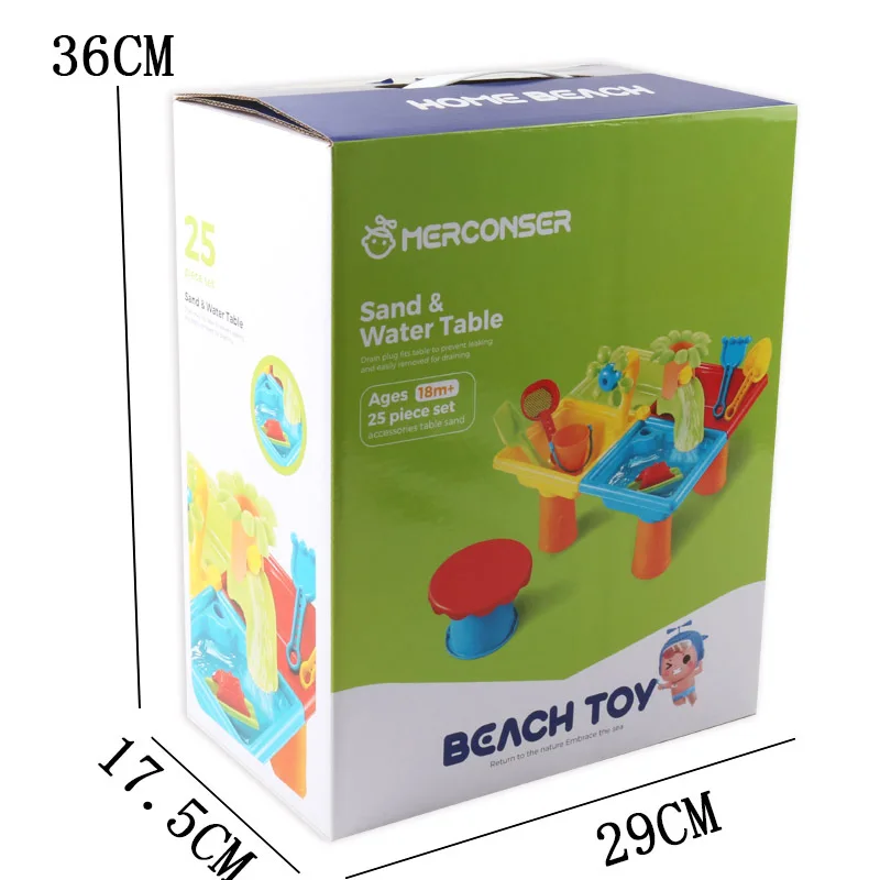 Пляжный песок игрушки вода игра игрушка пляж водный стол для детей