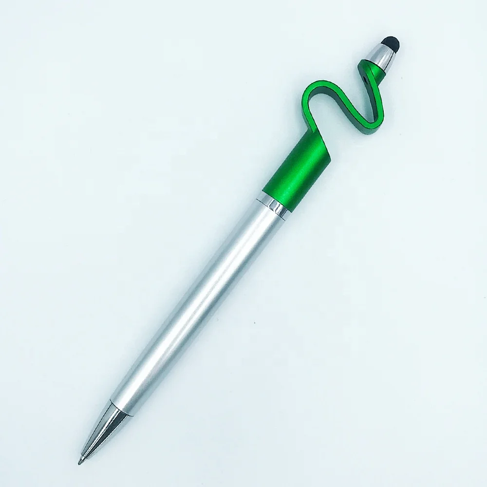 
3 In 1 Multifunctional luxury executive twist mechanism flexible plastic ball pen with personalised logo print promotional 