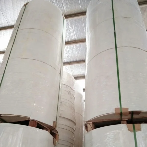 food grade white/craft paper roll raw material PLA coated paper roll for 100% biodegradable paper cups produce