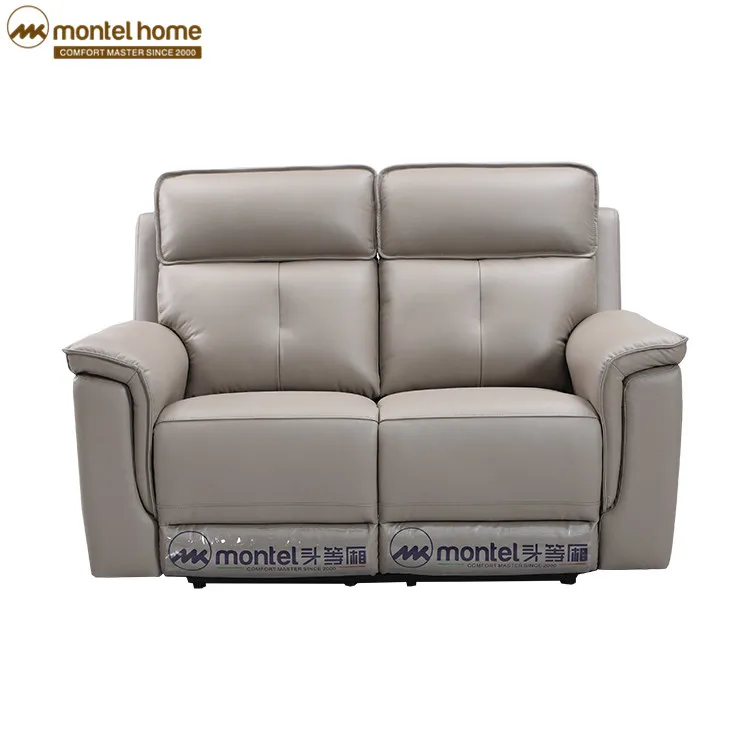 Unique Furniture High Back Sofas Living Room Grey Leather Sectional Sofa Recliner Modern Electric Sofa Set