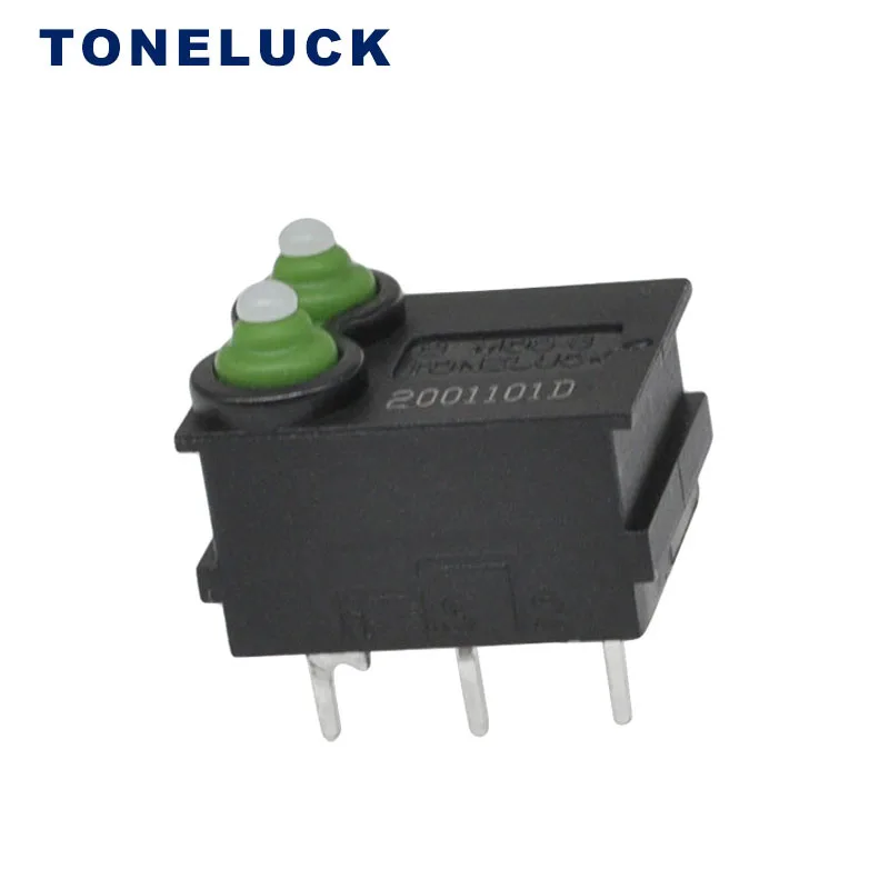 Double Pole DC Switch Snap Action 25T85 Microswitch PCB Mount Micro Switch IP67 Waterproof & Dust-proof