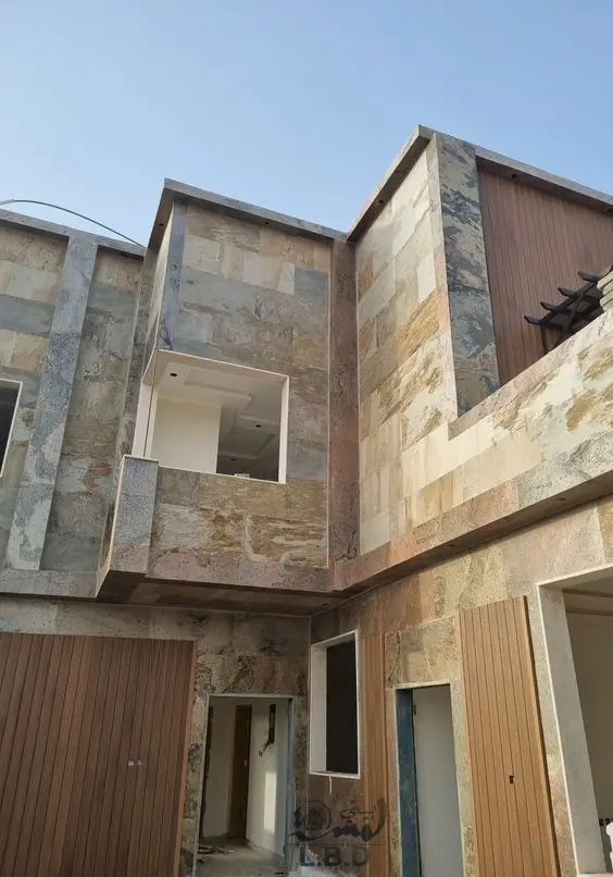 SHIHUI Natural Stone Ultra Thin Marble Veneer Sheet Wall Panel Price Mushroom Finish Wall Cladding Flexible Stone  Tiles