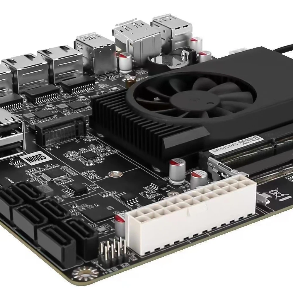 Factory Price Mini ITX Motherboard N6005/N5105 4xInteI i226-V 2.5G Nics NAS 2* M.2 NVMe 6*SATA3.0 2*DDR4 HDMI2.0 Soft Router
