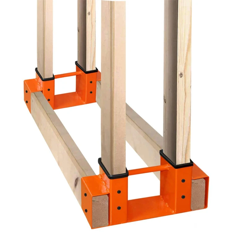 Сверхмощный регулируемый стеллаж для хранения древесины с порошковым покрытием JH-Mech