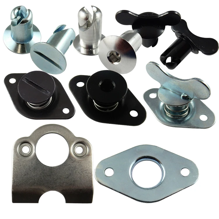 1/4 5/16 7/16 quarter turn dzus fastener with .400 .500 .550 .600 .650 .750 length