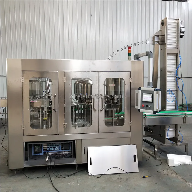 PET bottle pure water/mineral water flushing/filling/capping 3 in 1 Machine (CGF 16-12-6)