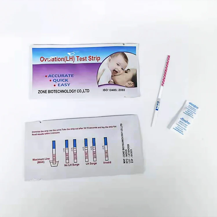 High quality one step ovuation test cassette or strips ovulation calendar teste d ovulation