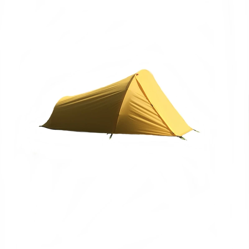 MountainCattle Ultralight 2 Person Outdoor Camping Tent Tunnel Type Rainstorm Prevention Tent
