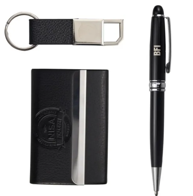 3 model gift set with namecard holder pen and usb business gift set for promotional