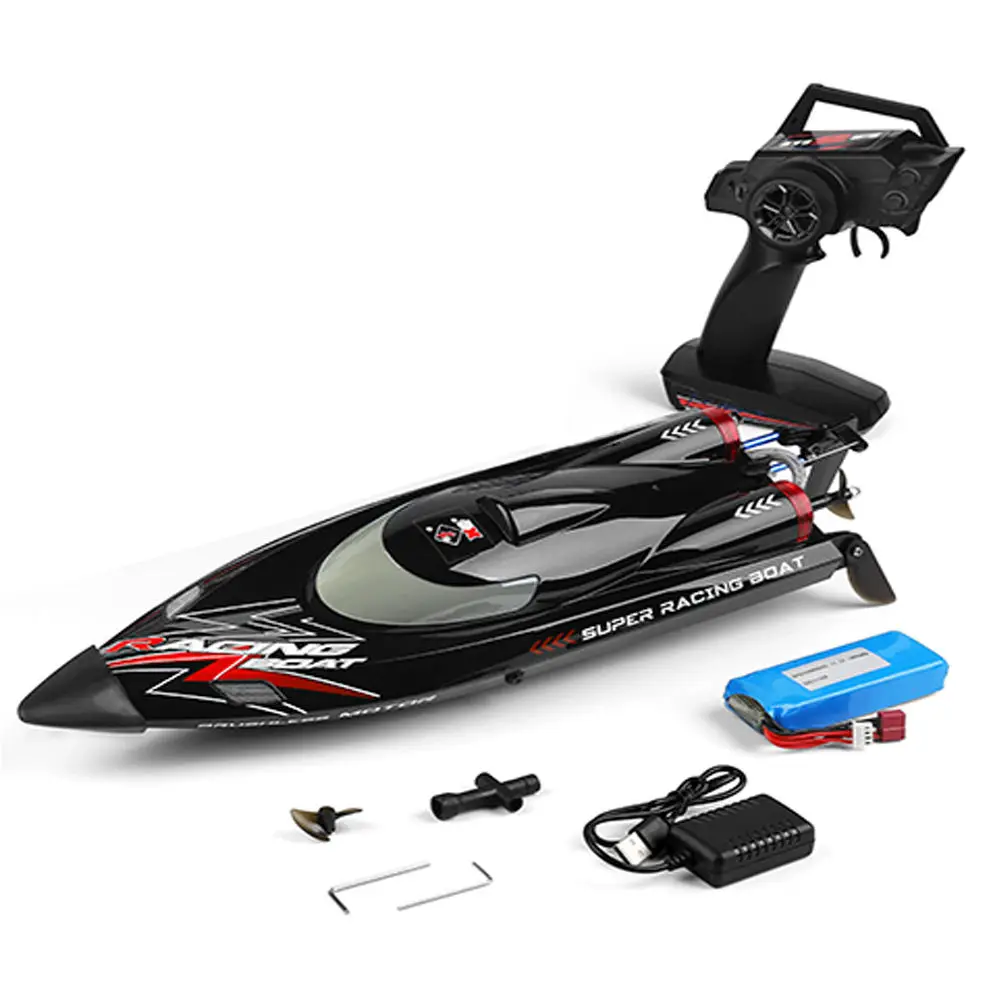 55KM/H Remote Control Boat 55MPH High-Speed Brushless RC Boat Waterproof RC Boats for Adults