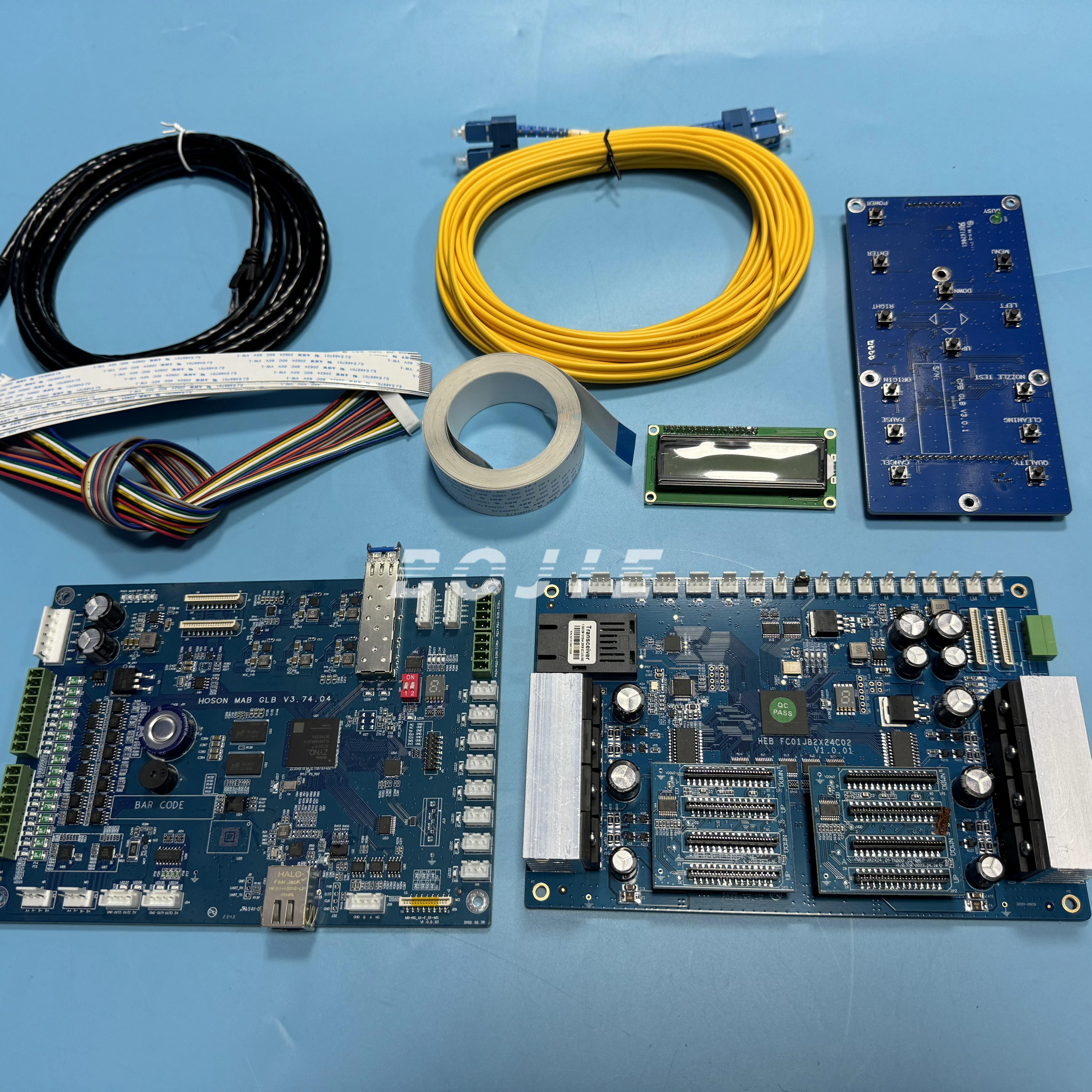 Good Quality hoson tx800 4H printhead complete electronic kit board mainboard V3.74 headboard V1.0.01 for upgrade modify printer