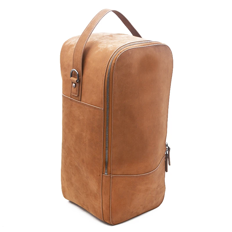 New Design Custom Genuine Leather Sports Shoes Bag Waterproof Storage Bags Dust