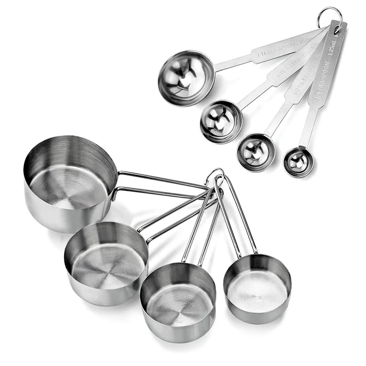 High Quality Food Grade Metal Coffee Scoop Stainless Steel Coffee Measuring Spoon