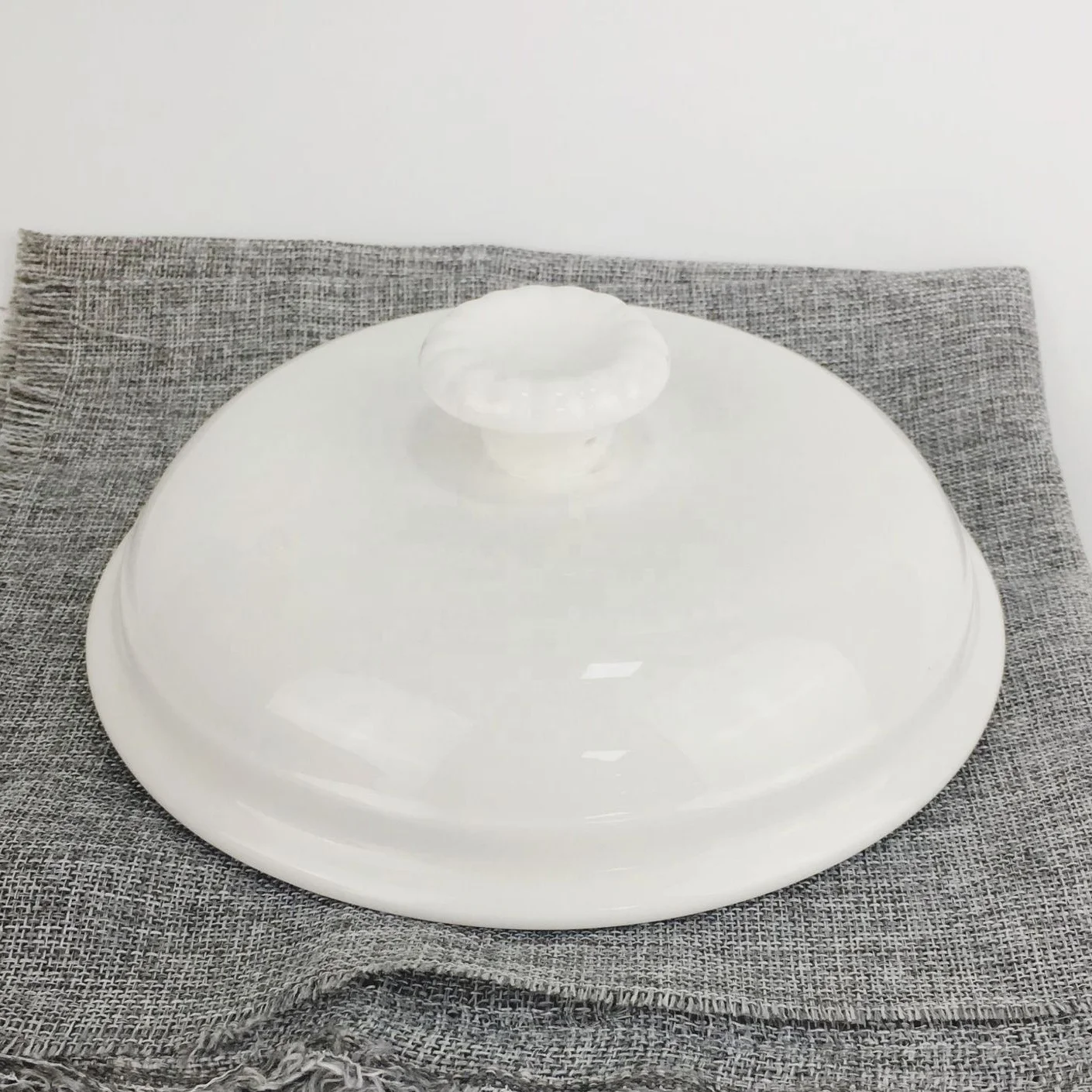 Hotel tableware palace soup nest with iron frame alcohol heating furnace large-capacity stew pot can add LOGO