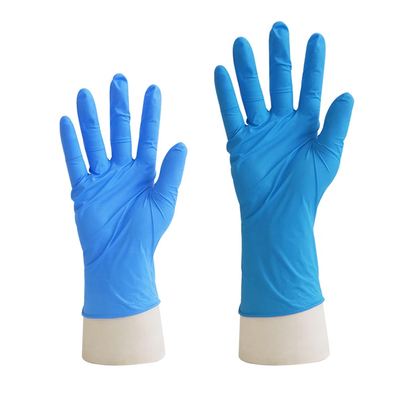 Powder freePowder free food grade cheap Nitrile disposable gloves in china with good products