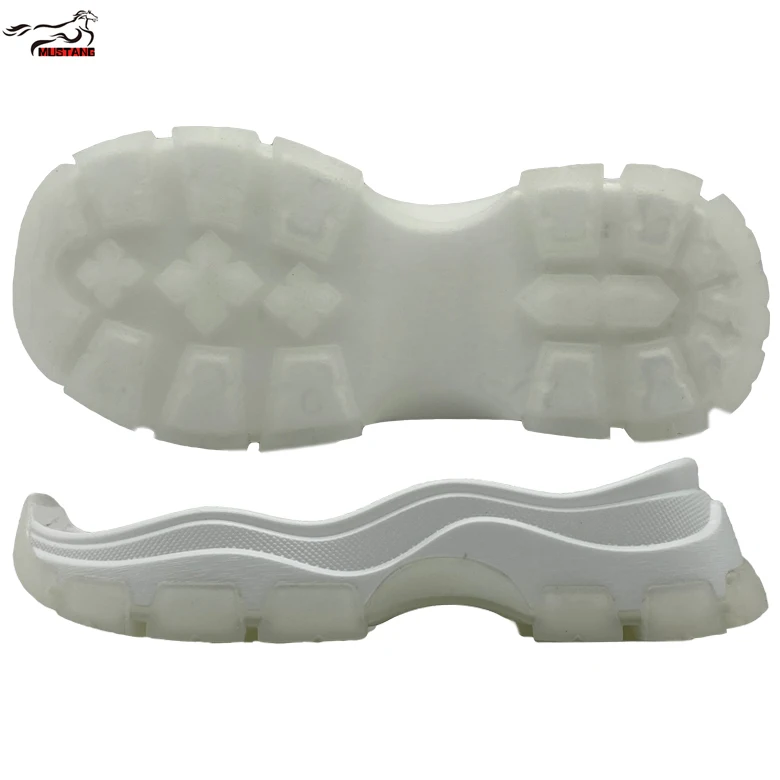 Новое поступление модная повседневная одежда подошва из полиуретана для массивных кроссовок