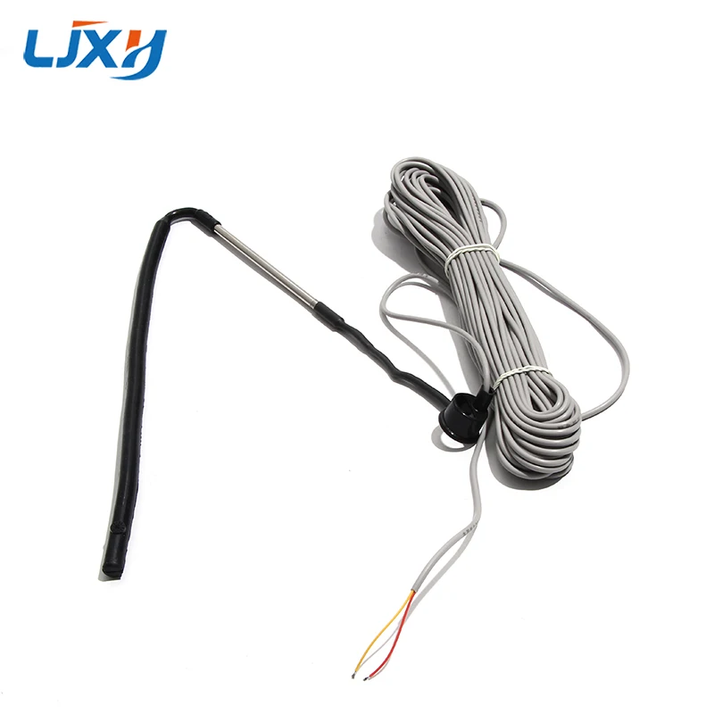 LJXH Запчасти для водонагревателя на солнечной батарее датчик температуры и датчик уровня с кабелем 20 м зонд, 30 см, 2 шт/комплект ядер черное резиновое Боковое крепление