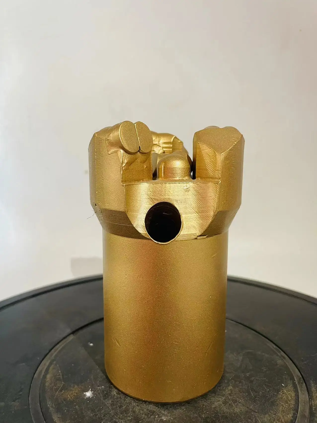 Size 91mm PDC concave drill bit thread 3 blades for hard rock formation