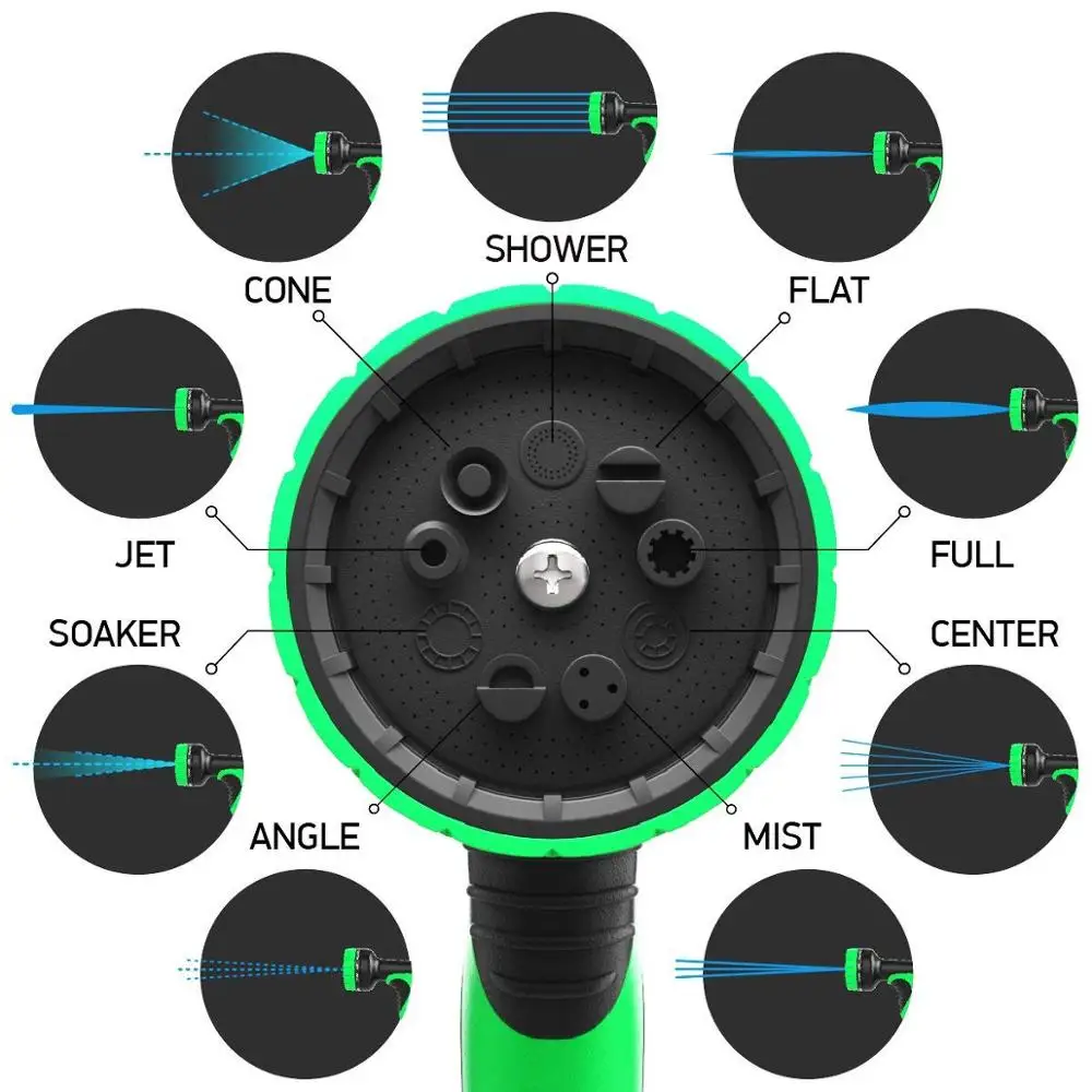 Incredible expanding garden hose extendable pipe cleaning nozzle for expandable garden hose