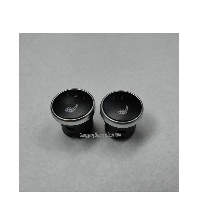 automotive aftermarket car seat heater kits mini round 3 speed heater switch dual seat heating pad for universal cars