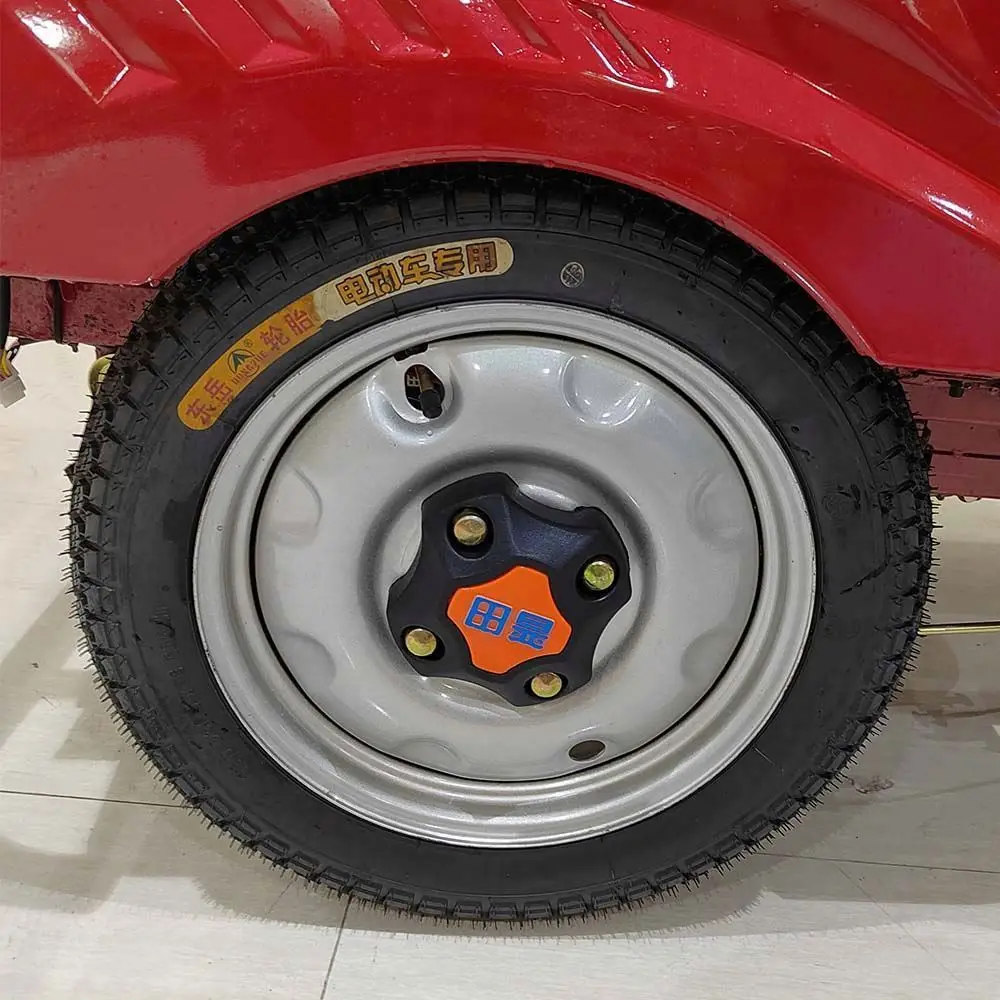 Best Selling Green Electric Good Efficiency Durable E Cargo Tricycle Oil Brake Rear Axle for Mobility-Impaired People