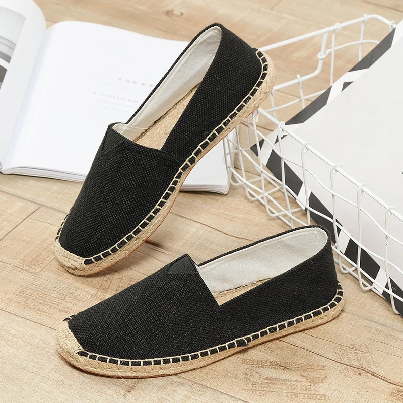wholesale cheap  espadrilles shoes, slip on flat loafers fashion casual  canvas shoes
