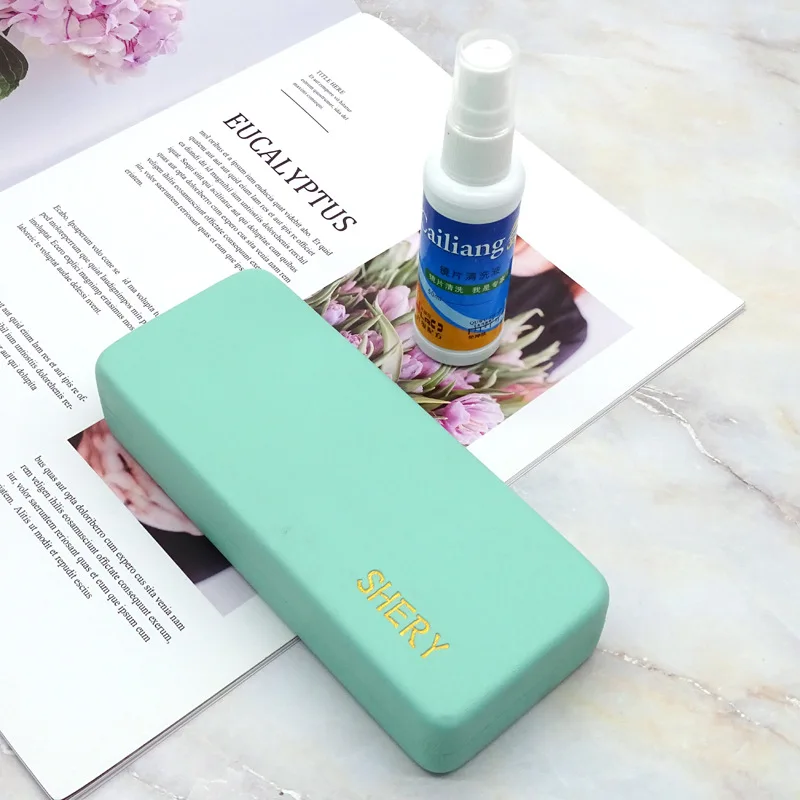 2021 Wholesale Custom Logo Luxury White Eyeglasses Box Pouch Bag Sunglasses Packaging Set Hard Sunglass Case