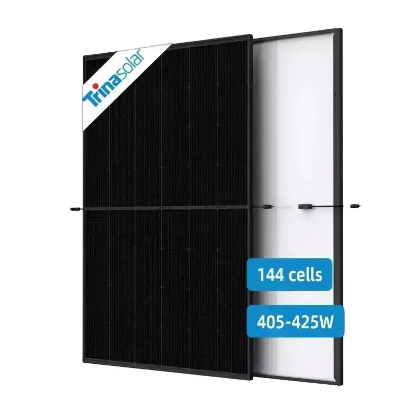 Trina DE09R.05 Trina Solar Panel 410W Half Cell Panel Mono 415W 425W 420Watt Full Black Solar Panel