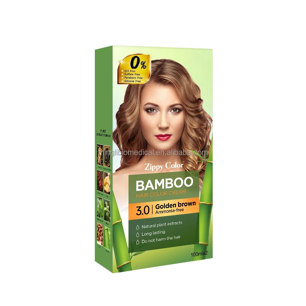 100% Grey Coverage Semi Permanent Hair Dye  Hair Dye Without Peroxide Wholesale Dyeing Hair For Home Use