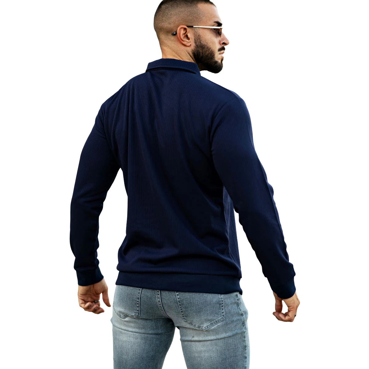 Gingtto Custom Logo New Long Wholesale Sleeve Winter Sweaters Knitted Sweater