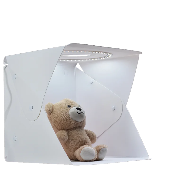 
9x9 дюймов фото световая коробка 24X22X24CM Складная фотостудия коробка портативная фото фотография съемка Свет Палатка комплект черный белый 