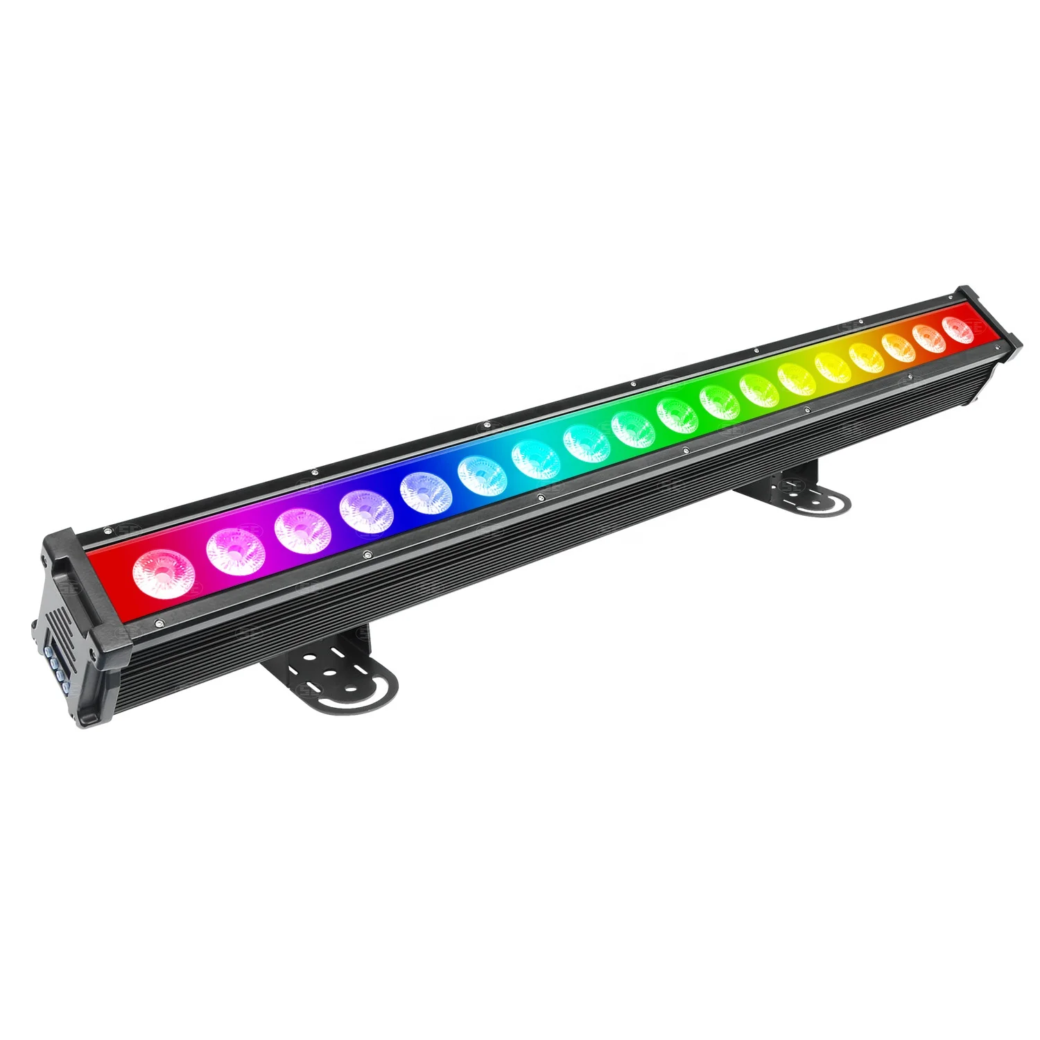 RGBWA 5 in 1 IP65 Outdoor DMX512 120W  LED Wall Washers For Car Wash