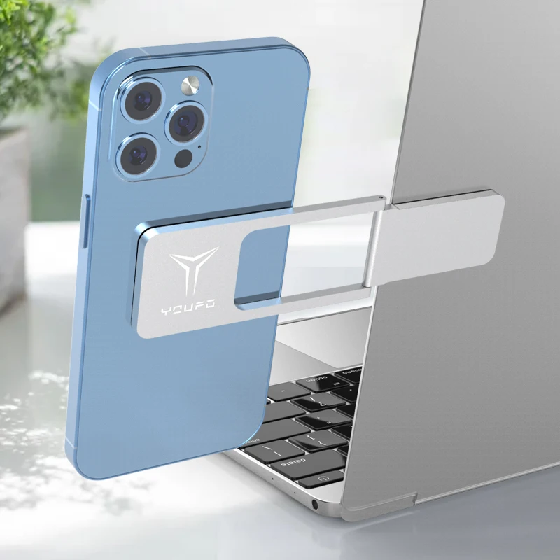 Magnet Notebook Phone Extension Holder Extension Mount Clip Magnet Phone Holder Laptop Extension