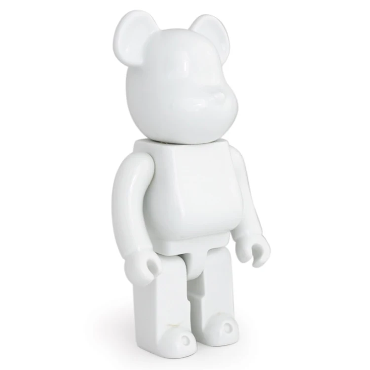 White Diy 7cm 100% Plain Paint Street Art Resin Statue Faze Bears Brick Collectibles