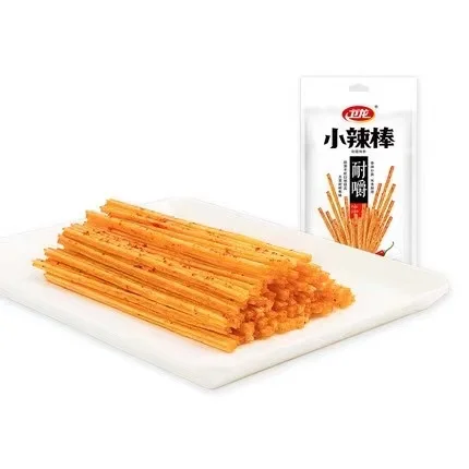 Weilong пряный Tiao 50 г/пакет пряного сушёный полосками бобовый сыр с, фаст-фуд с характеристикой на китайском языке