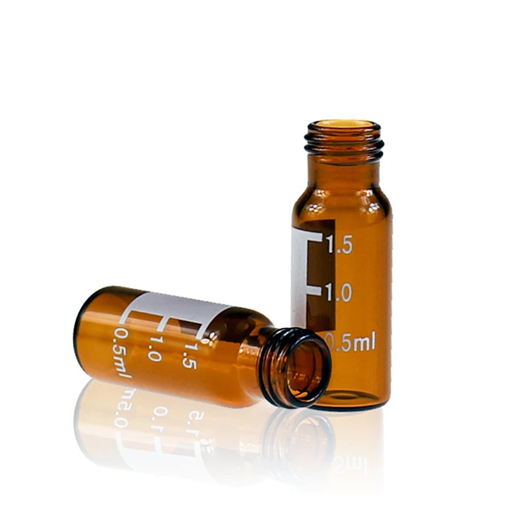 
 Коробка из 100 голубых спиральных лабораторных проб, флаконов высокого качества из прозрачного стекла для автопробоотборника, флаконов HPLC  